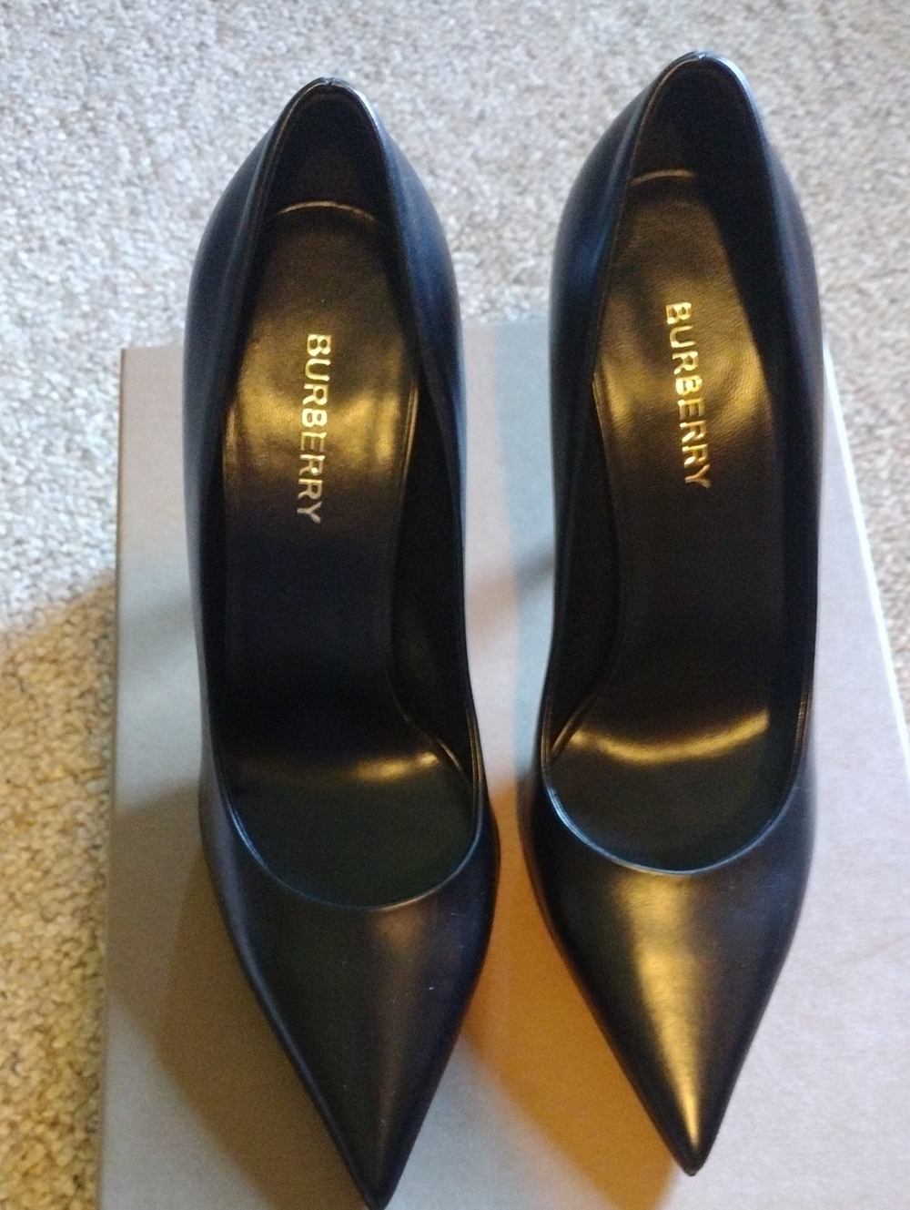 Burberry point pumps black size 6.5 - Picture 11 of 15